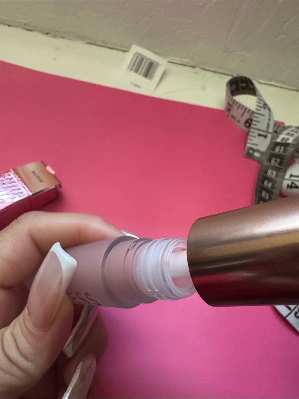 LAWLESS Lip Gloss/Balm in Rose Metallic Packaging